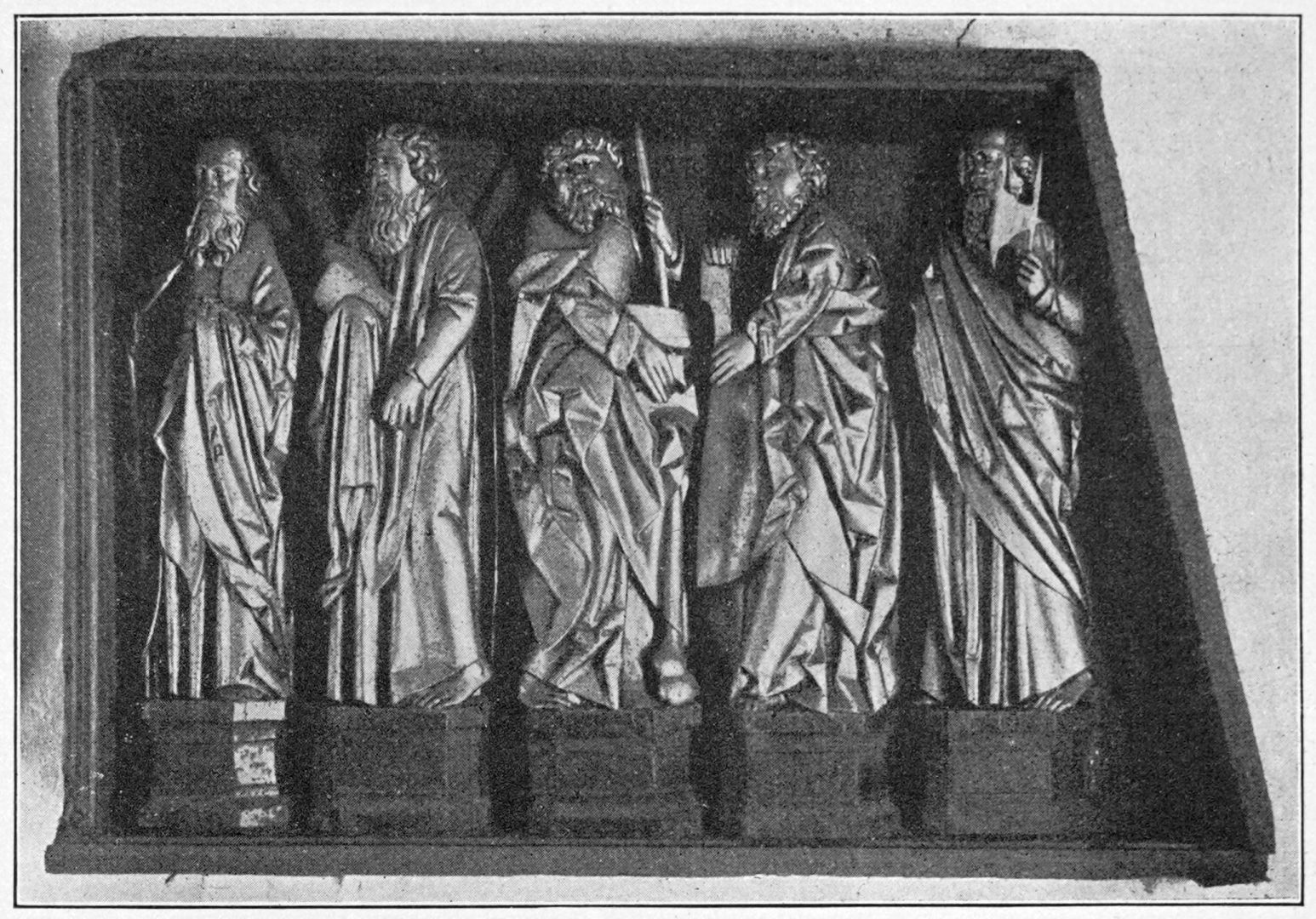 Abbildung 153. Dielmissen, Apostelfiguren.